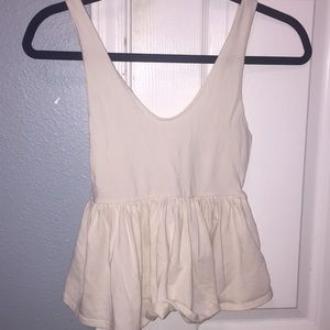 Urban outfitters cream tank